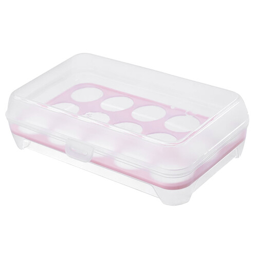 Clear Egg Storage Container for Fridge Large Capacity