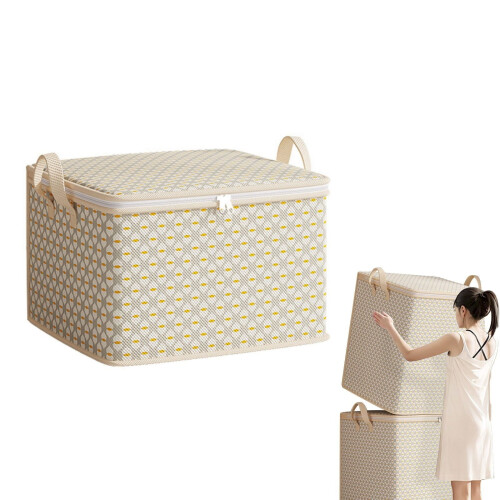 Stackable Storage Bags with Lids 30L Reinforced Handles 1