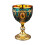 Copa de metal medieval vintage - 30 ml 2