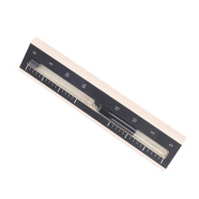 15 Minuten Sauna Timer 300 x 70 mm Naturbuche