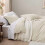 Voorgewassen polyester dekbedovertrekset (queensize, 3-delig) 3