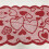 Red Poinsettia Lace Table Runner 33x183cm 5