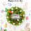Easter Wreath Artificial Spring Greenery 2-Pack 5