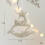 Christmas Reindeer Ornament Glitter Silver 1 Piece 5