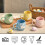 Κούπες Bico Pastel Bunny Stoneware σετ 4 τεμαχίων 3