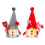 Swedish Tomte Plush Decor with Lights Grey #05 3