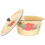 Vintage enamel washing basin with lid 2 pcs 3