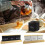 3-Piece Metal Tea Coffee Sugar Canisters 500ml Square 2