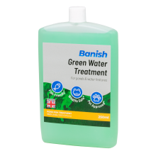 Banish 250ml Green Water Treatment Pond Algae Remover Clarifier Cleaner Cloudy