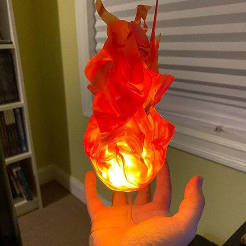 2 LED-schwebende Feuerball-Requisiten für Halloween 1