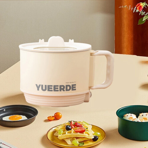 Mini cuiseur à riz, marmite portable pour ramen, cuisson vapeur 2