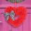 Heart-Shaped Valentine's Wreath 13.77" for Front Door 5