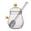 Glass Honey Jar with Dipper and Lid 5