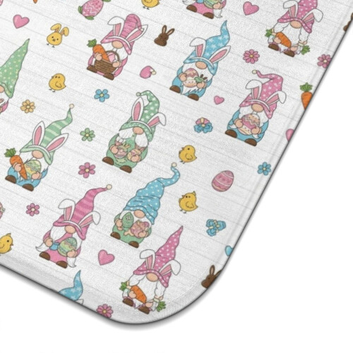 Πασχαλινό στρώμα στεγνώματος πιάτων Gnome 18" x 24", αντιολισθητικό από μικροΐνες 2