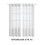 Semi-Sheer Grommet Curtains White 100x200cm 3