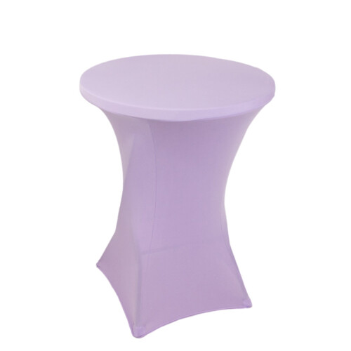 Cocktailtischdecke aus Spandex, 91 cm, Lavendel 2