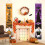 Halloween Maple Leaf Garland Orange Polyester 175cm 3