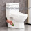 YANHAIGONG Fish Ceramic Toilet Bolt Caps 2pc 8