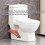 YANHAIGONG Fish Ceramic Toilet Bolt Caps 2pc 5