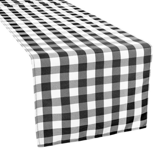 Cotton Linen Reversible Table Runner 14 x 72 in 1