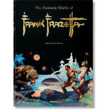 Fantastic Worlds of Frank Frazetta by Zak Smith Hardcover Book