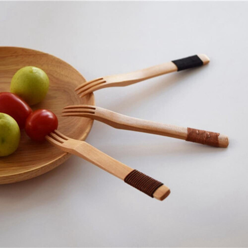 Japanisches Holzgabeln-Set – 3er-Pack 2