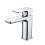 Dellonda Baridi Basin Mixer Tap with Clicker Waste, Chrome - DH392 3