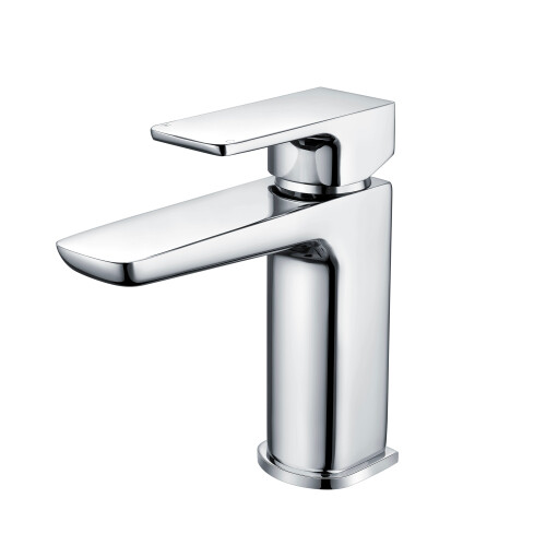 Dellonda Baridi Basin Mixer Tap with Clicker Waste, Chrome - DH392 2