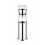 Dellonda Baridi Basin Mixer Tap with Clicker Waste, Chrome - DH392 5