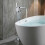 Dellonda Baridi Freestanding Bath Mixer Tap with Shower, Chrome - DH400 4