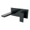 Dellonda Baridi Wall Mounting Basin Mixer Tap, Square, Matt Black - DH397 4