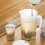 White Plastic Cold Kettle with Lid 1.5L 5