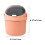 Mini papperskorg plast 1,3 gallon röd 3