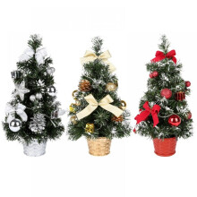 Décoration de sapin de Noël avec lumières LED, 1 paquet, 18 x 18 x 40 cm