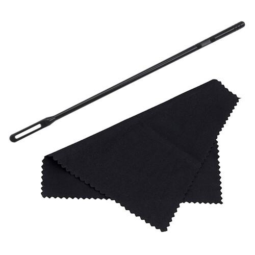 Kit de Limpeza para Flauta com Haste e Pano de Limpeza Black 1