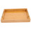 Bandeja retangular de bambu para servir, 38 x 26,5 cm 4