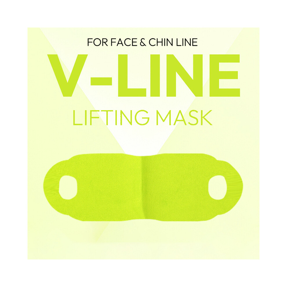 Collagen V-Face Lifting Mask â Green Hydrogel Ear Loop Mask for Tightening Facial Skin