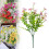 Buchet de trandafiri artificiali Arisefrom – 7 buchete, roșii și 1