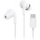 Xiaomi (White) Xiaomi Type-C Earphones,12.4 mm drive,Three-button wired control, easy to operate,Black/White 1