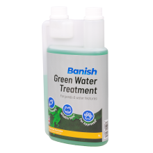 Banish 1L Green Water Treatment Pond Algae Remover Clarifier Cleaner Cloudy