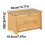 Porte-pain de conception permanente fabriqué à partir de bois 3