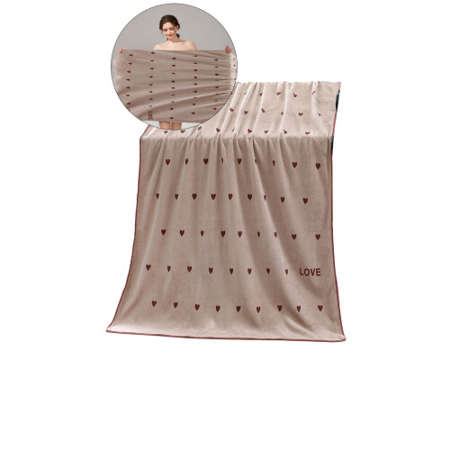 Yoloke badhanddoek voor stellen – Polyester, hartvormig geweven,