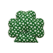 Coussin en forme de trèfle 40 x 40 cm vert