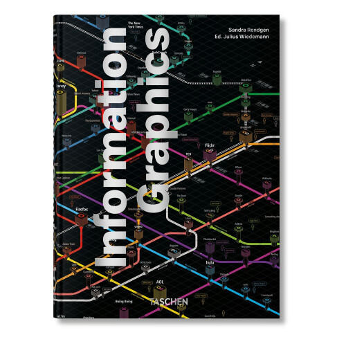 Information Graphics. 45th Ed. by Sandra Rendgen Hardcover Book