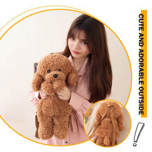 Mála Droma Plush Madra Teddy do Pháistí, Líneáil Lomra, Sneac