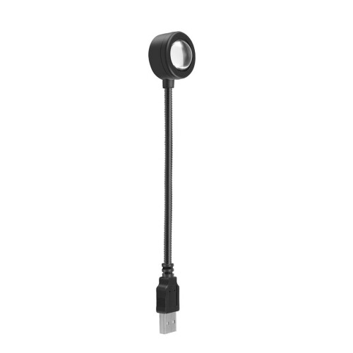 USB-projektor med solnedgangslampe – sort, ABS, 18,5x3 cm