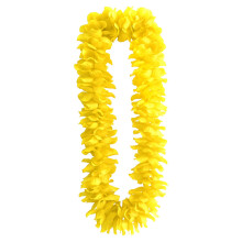 Collana hawaiana Lei – Anello con fiori tropicali, 1,2 m di tessuto