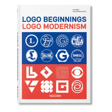 Logo Beginnings. Logo Modernism. 45th Ed. by Jens Muller Hardcover Boo