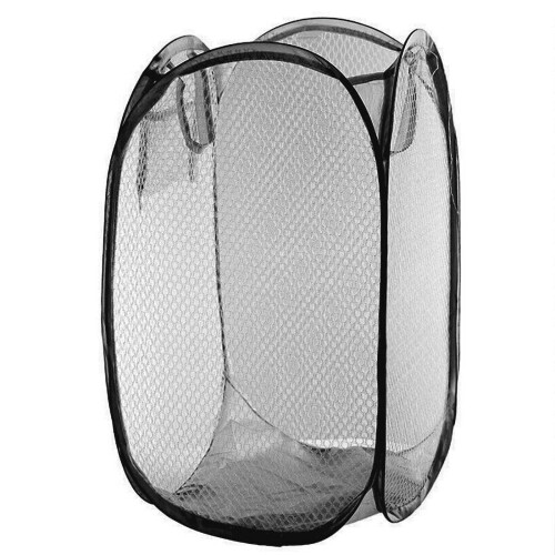 Raindrops wasmand zwart 1 stuk