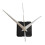 Silent Quartz Clock Movement with 28mm Shaft and Silver Hands 1
